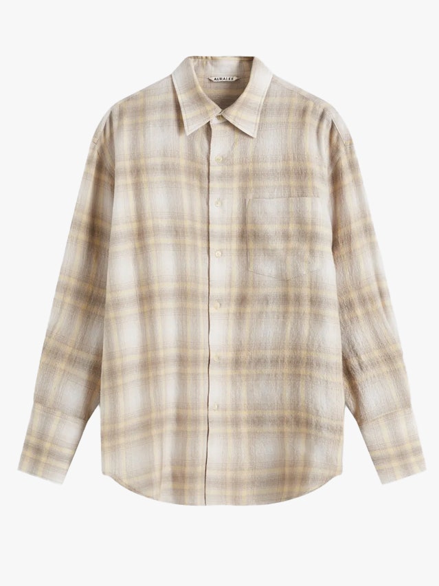 Image may contain Clothing Shirt Home Decor Linen Dress Shirt Blouse Long Sleeve and Sleeve