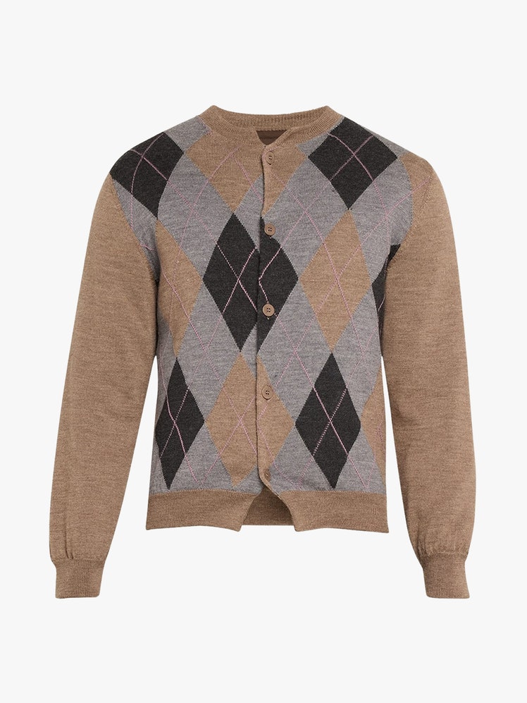 Argyle Cardigan