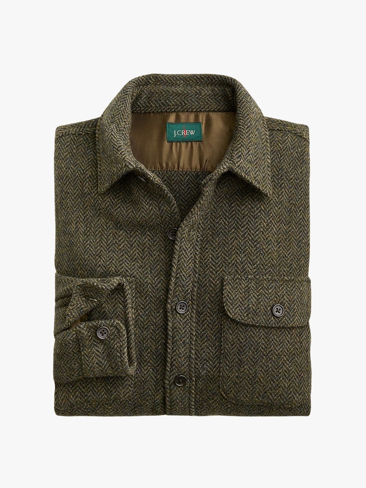 Brushed Wool Overshirt