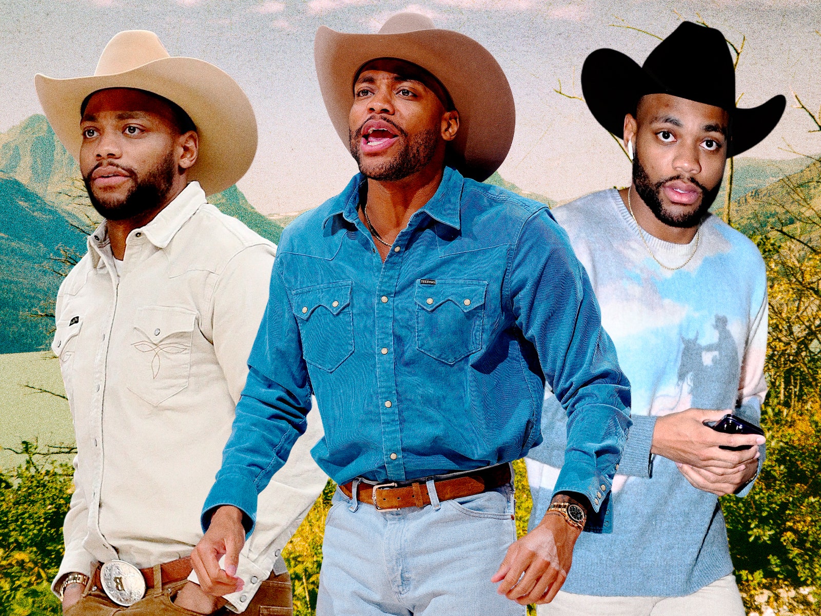 NBA Star Bruce Brown Doesn't Just Dress Like a Cowboy&-He Lives Like One, Too