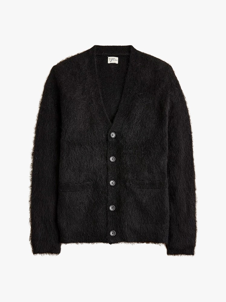 Alpacablend Vneck cardigan sweater