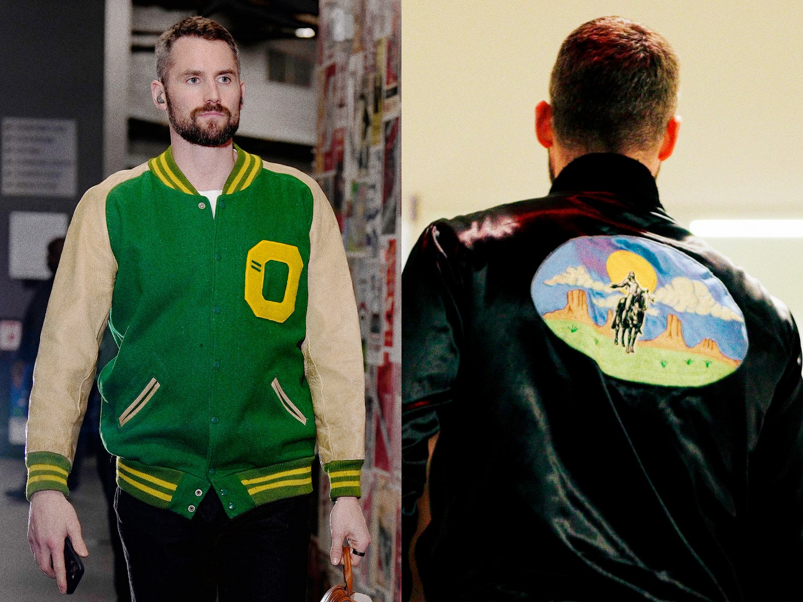 How Kevin Love Paid Homage to His Famous Family Through Incredible Vintage Jackets