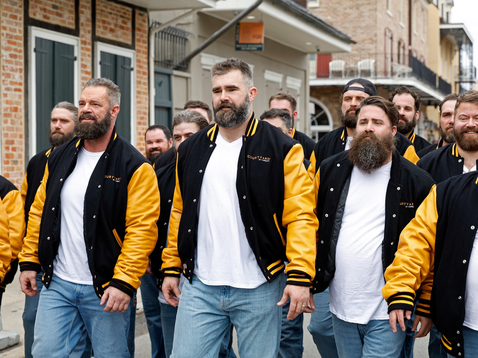 Running Around New Orleans With Jason Kelce and Two Dozen Dudes Who Look Just Like Him