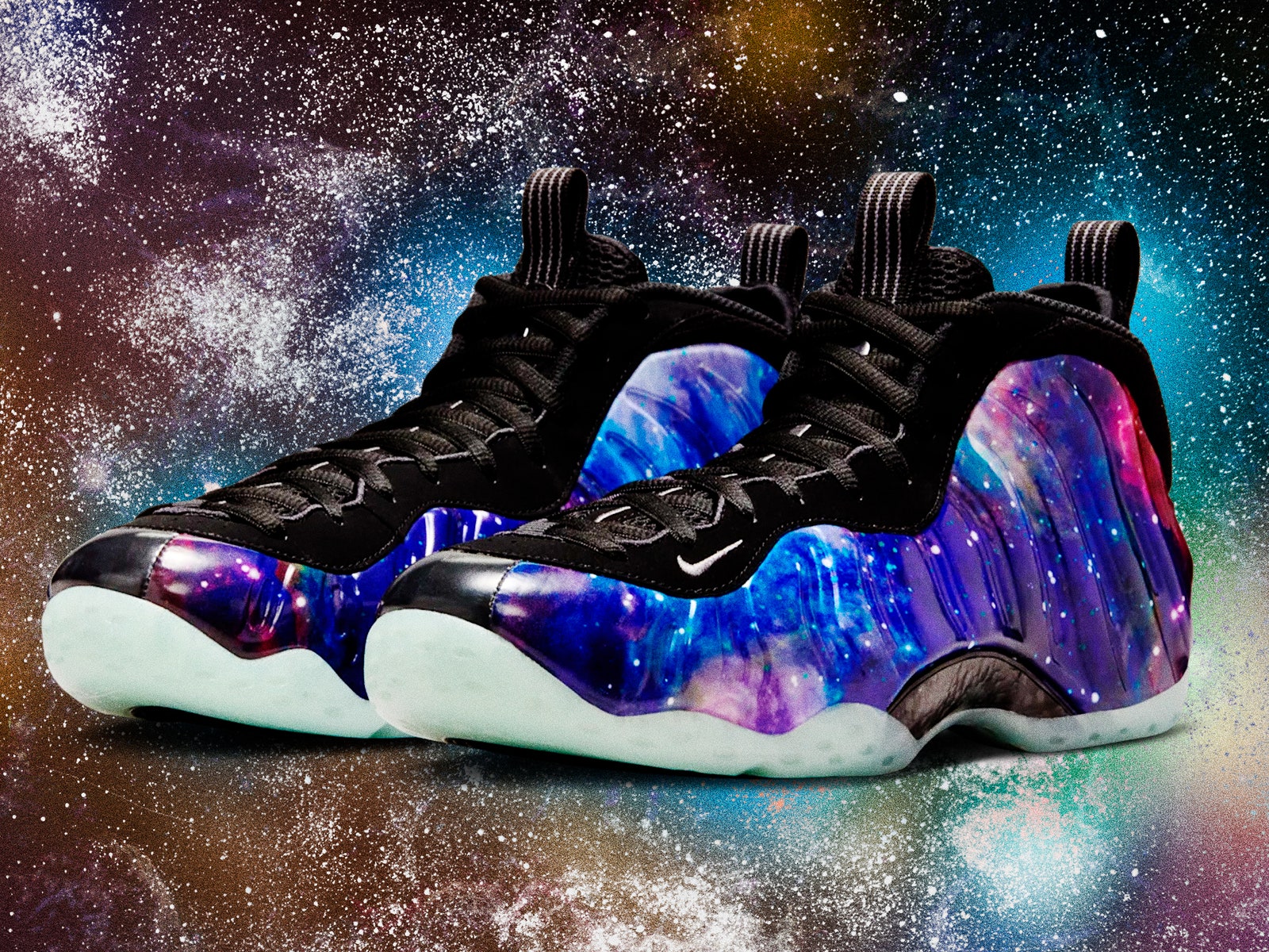 The Nike Air Foamposite One ‘Galaxy,’ One of the Wildest Sneakers Ever, Is Finally Back