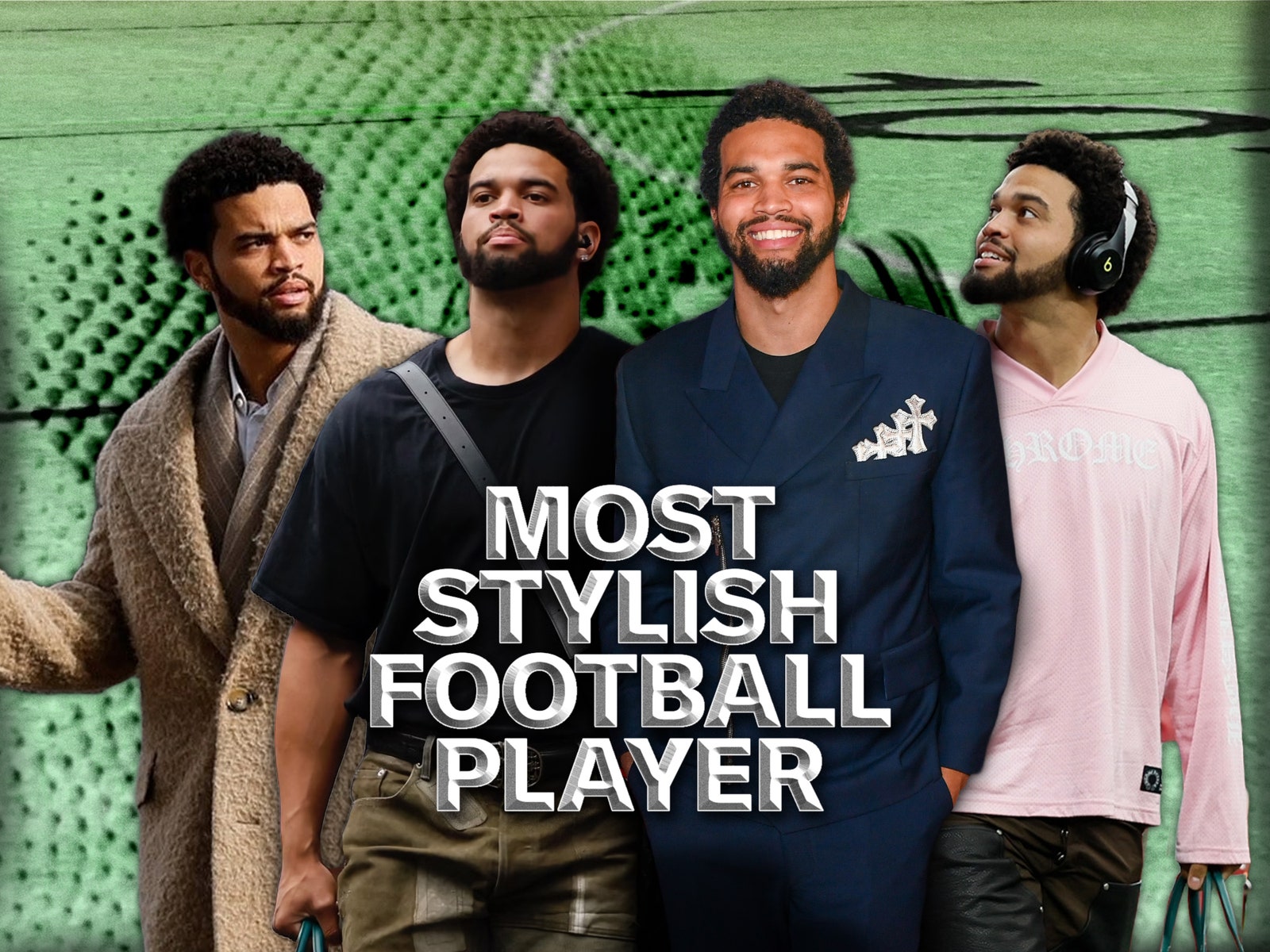 Caleb Williams Is the Most Stylish Football Player, as Voted by You