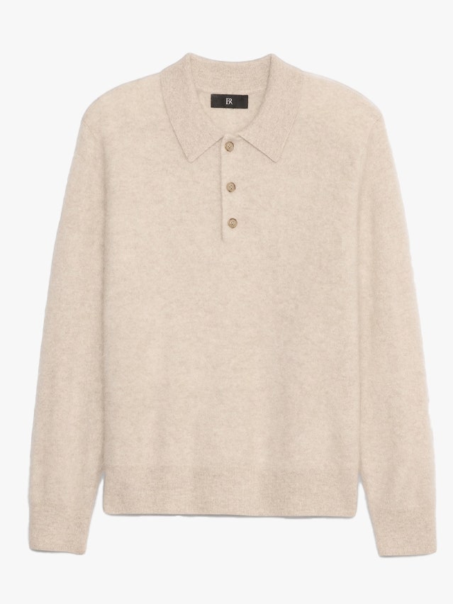Image may contain Clothing Long Sleeve Sleeve Knitwear Sweater and Sweatshirt