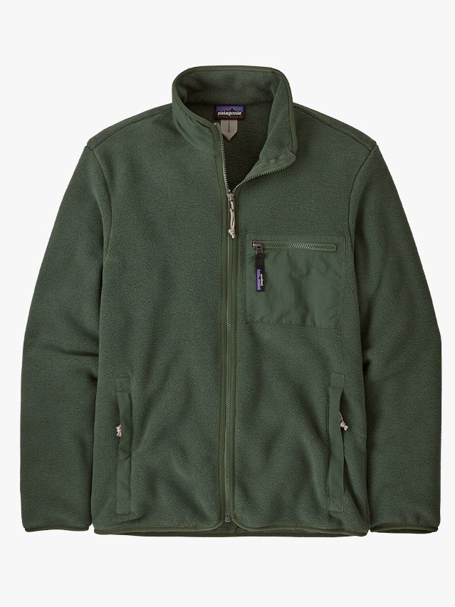 Image may contain Clothing Fleece Coat Jacket Hoodie Knitwear Sweater and Sweatshirt