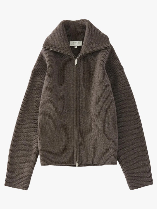 Image may contain Clothing Fleece Coat Jacket Knitwear Sweater Hoodie Sweatshirt and Hood