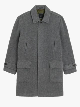 Image may contain Clothing Coat Jacket Overcoat and Fleece
