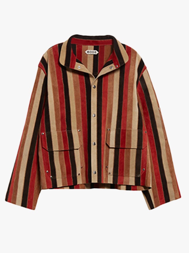 Image may contain Clothing Shirt Coat Jacket Long Sleeve Sleeve and Blazer