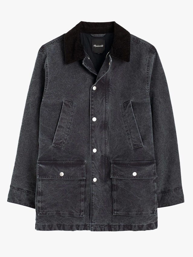 Image may contain Clothing Coat Jacket Fleece Vest Pants Long Sleeve and Sleeve
