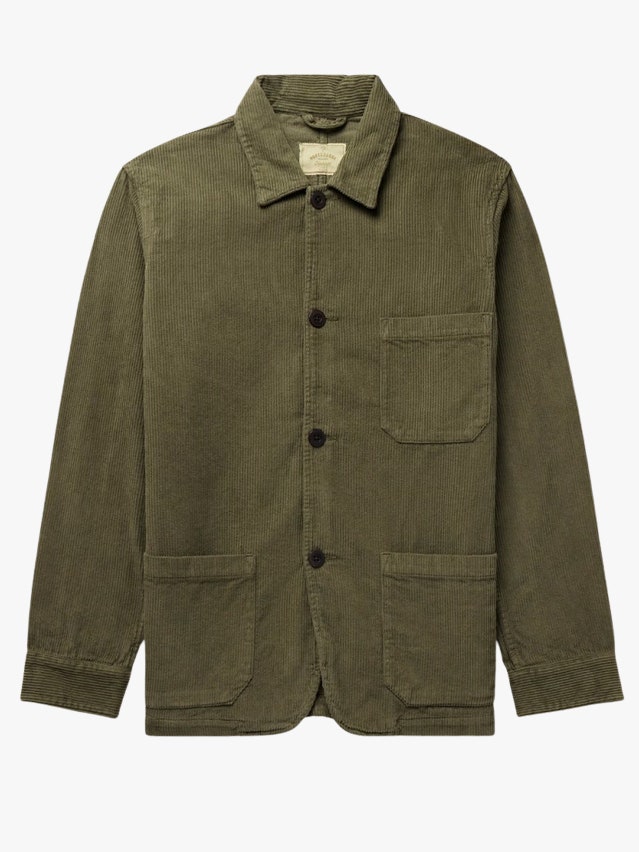 Image may contain Blazer Clothing Coat Jacket Long Sleeve Sleeve and Shirt