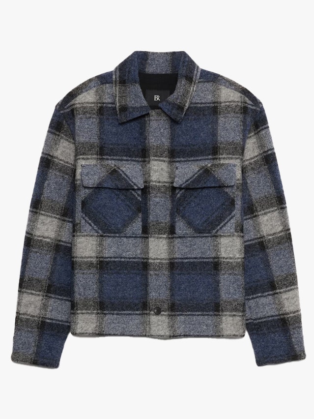 Image may contain Clothing Coat Jacket and Shirt