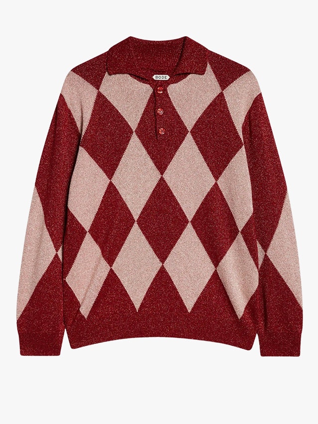 Image may contain Clothing Knitwear Sweater Sweatshirt and Blouse