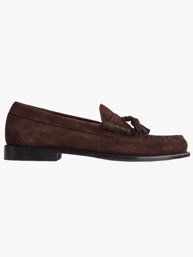 Image may contain Suede Clothing Footwear and Shoe