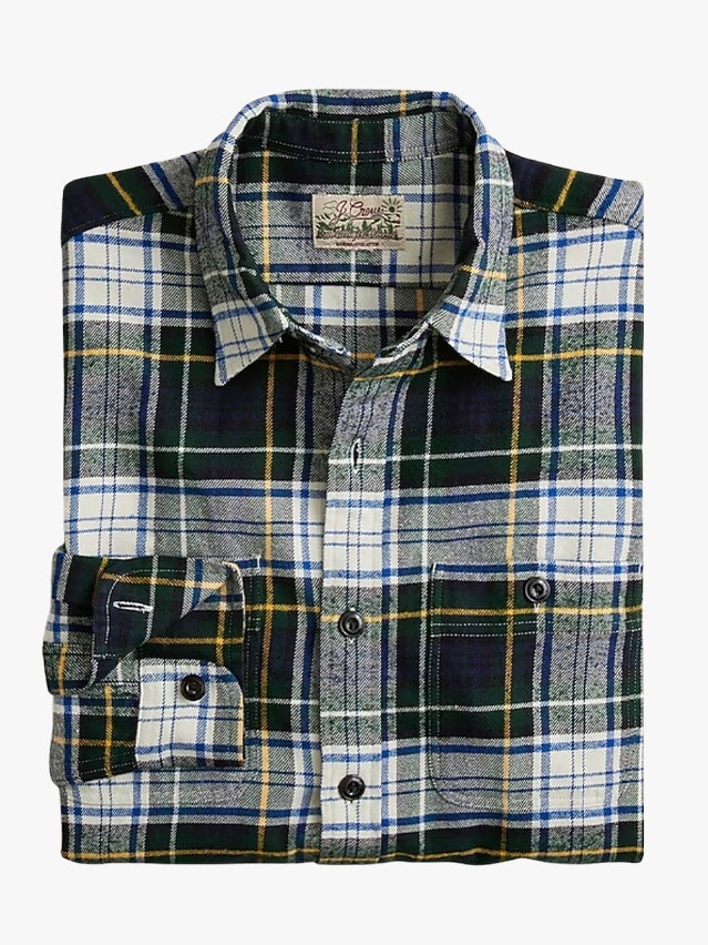 Image may contain Clothing Shirt Dress Shirt Accessories Bag and Handbag