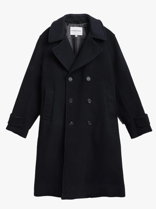 Image may contain Clothing Coat Overcoat and Trench Coat
