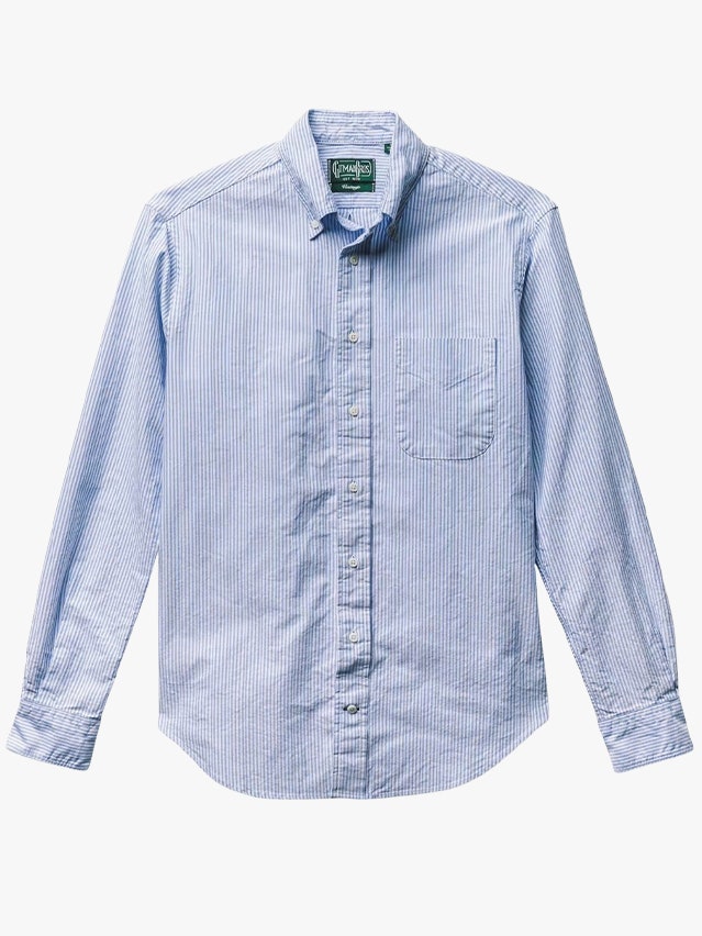 Image may contain Clothing Long Sleeve Shirt Sleeve Dress Shirt and Pants