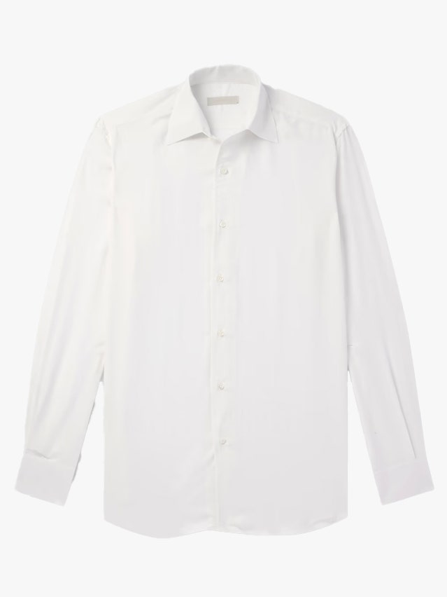 Image may contain Clothing Long Sleeve Shirt Sleeve and Dress Shirt
