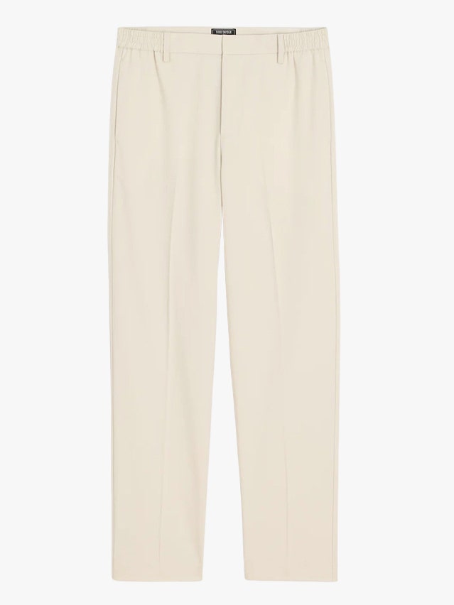 Image may contain Clothing Pants Home Decor Linen and Khaki