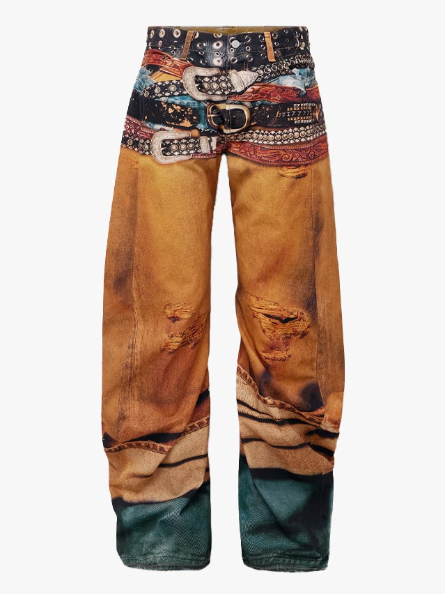 Image may contain Clothing Pants and Jeans