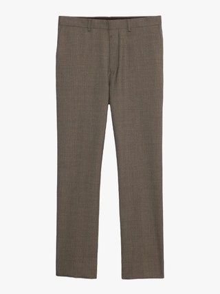 Image may contain Clothing Pants Home Decor Linen and Jeans