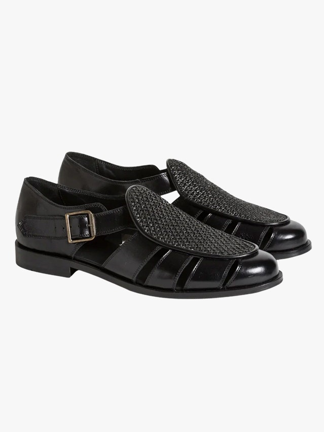 Image may contain Clothing Footwear Sandal and Shoe