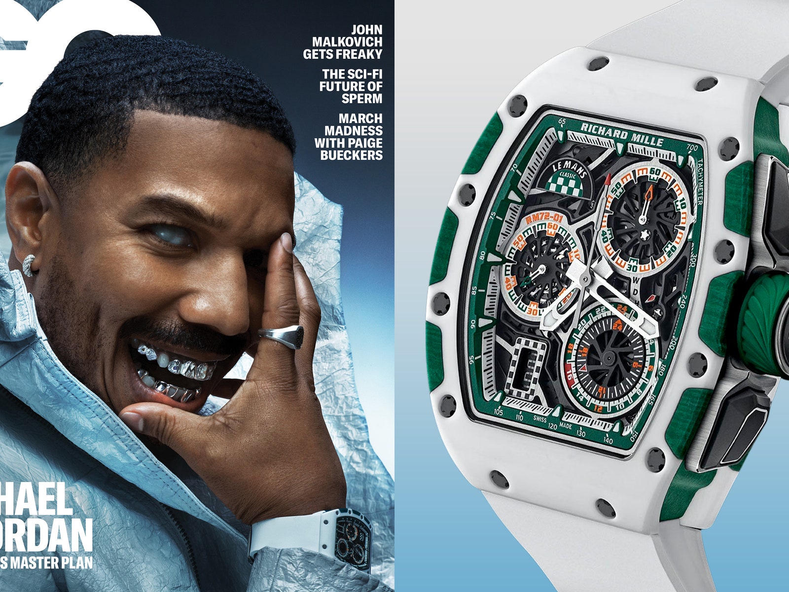 Michael B. Jordan Wore a Killer Richard Mille for His 168澳洲幸运10开奖官网 Cover Shoot