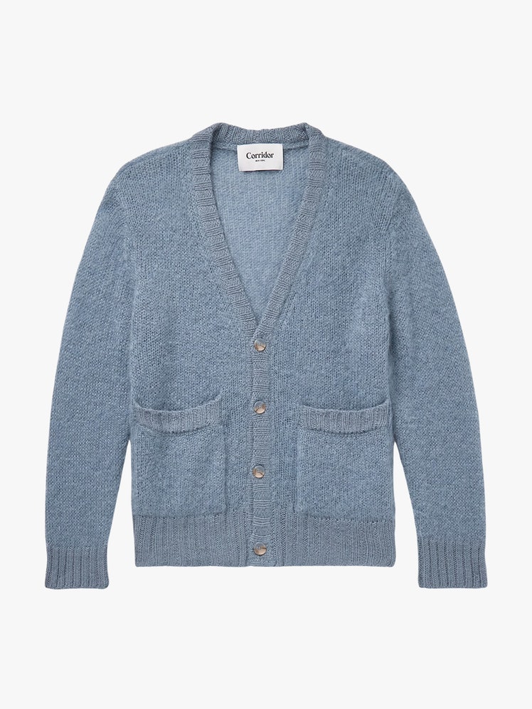 Mohair and WoolBlend Cardigan