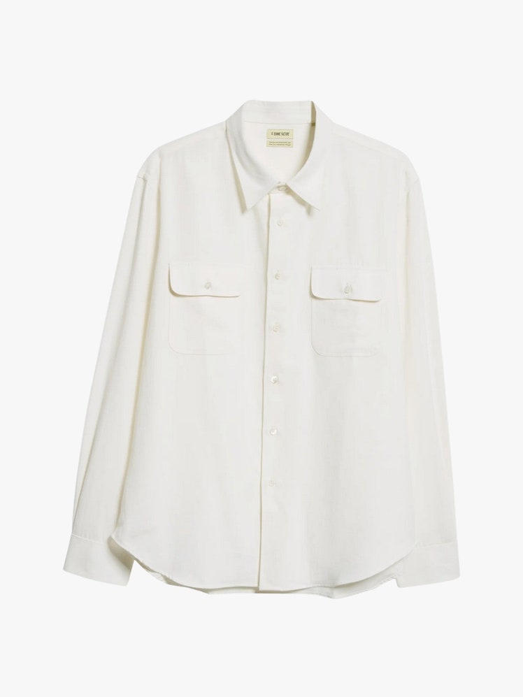 Artist Cotton  Hemp ButtonUp Shirt