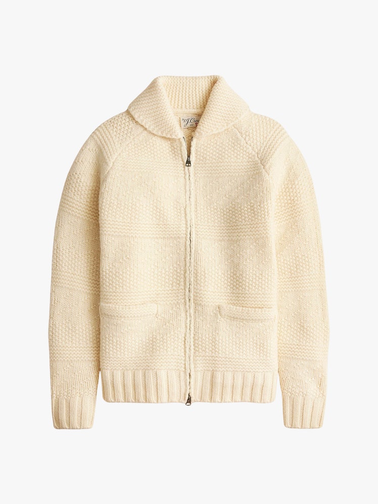 Highland Wool FullZip Sweater