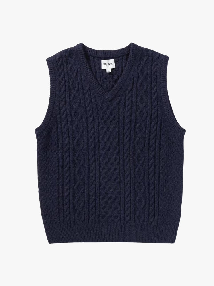Mohair Knit Vest