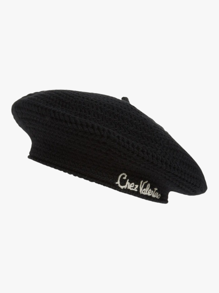 Chez Valentino Virgin Wool Beret