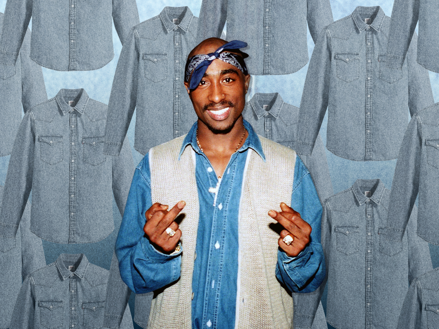 When in Doubt, Wear a Badass Denim Shirt