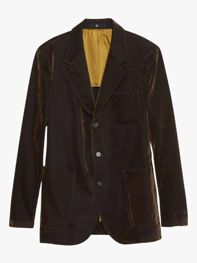 Italian FlockedTwill Sport Coat