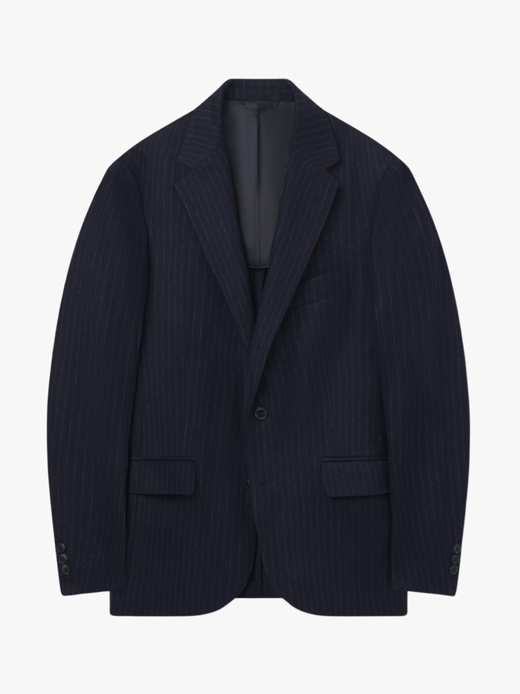 Italian Wool Flannel Townsman Blazer