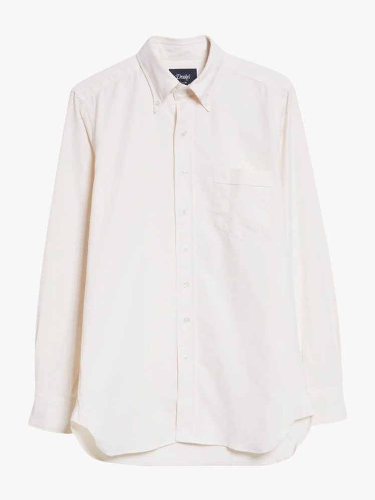 Solid Oxford ButtonDown Shirt