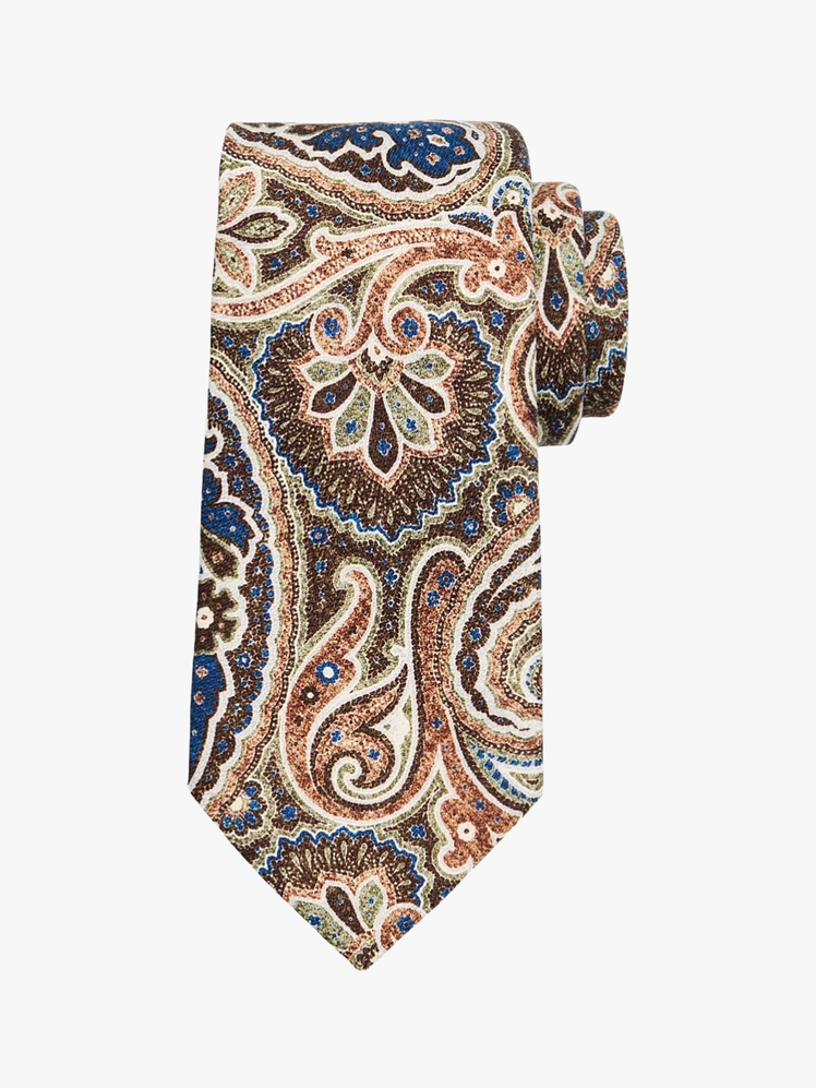 Men's Paisley Silk Tie