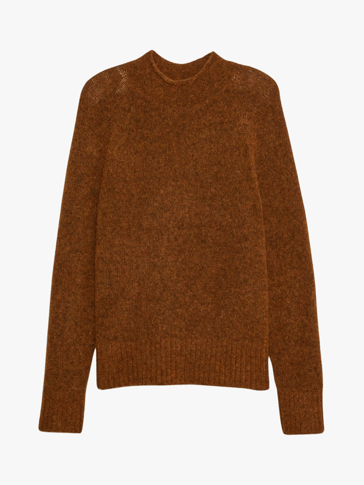 AlpacaWool Blend CrewNeck Sweater