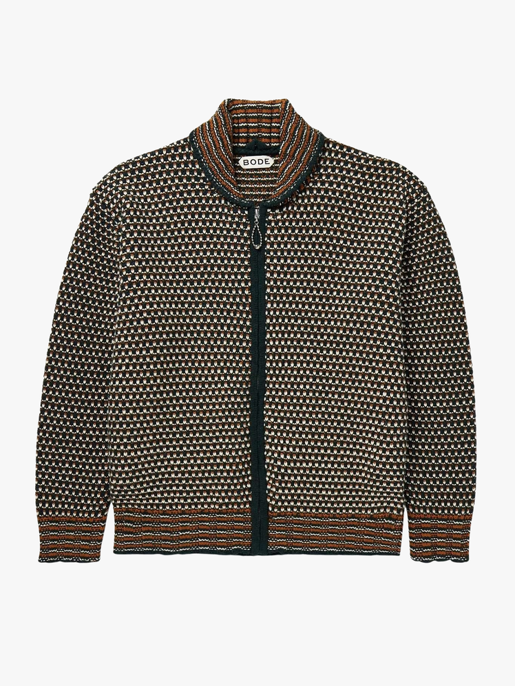 Schenectady Merino Wool ZipUp Cardigan