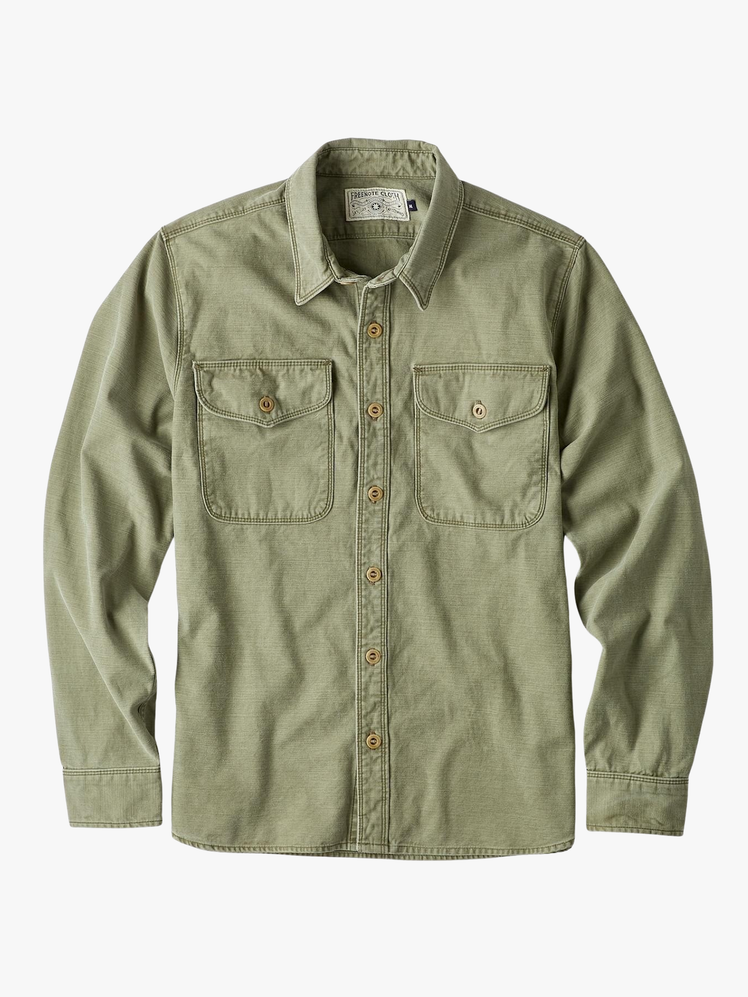 Japanese Twill Utility Shirt