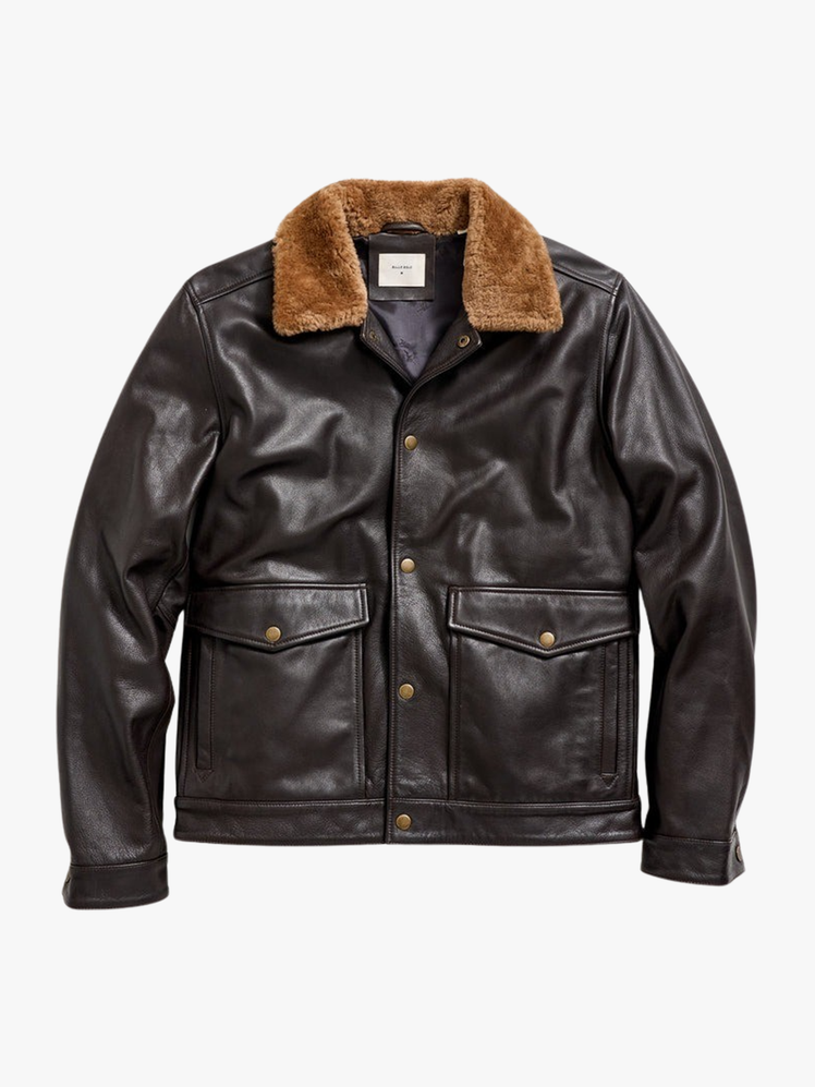 Leather Flight Jacket