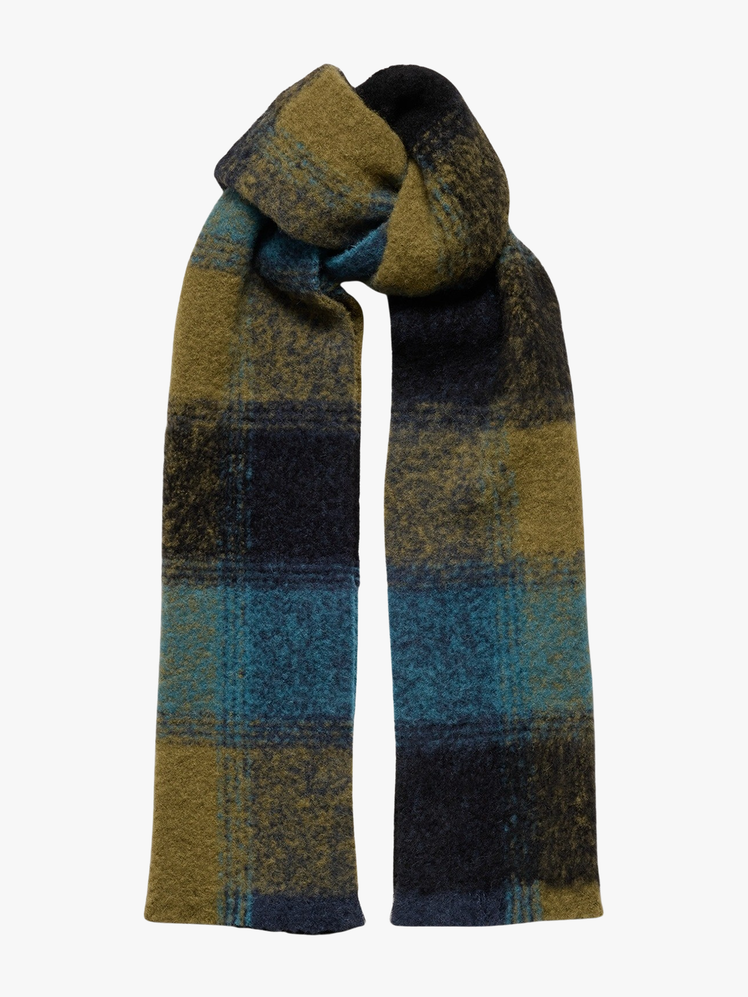 Plaid AlpacaBlend Scarf