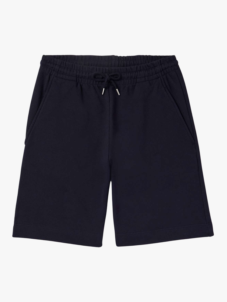 StraightLeg CottonJersey Drawstring Shorts